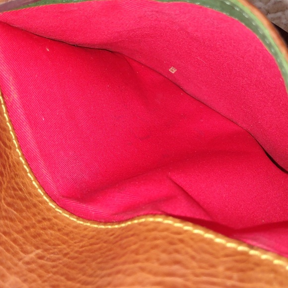 Dooney & Bourke Brown Pebbled Leather Crossbody Bag - Picture 14 of 16